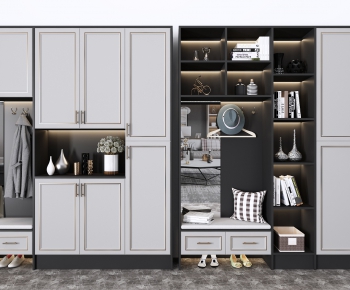 Modern Shoe Cabinet-ID:337498453