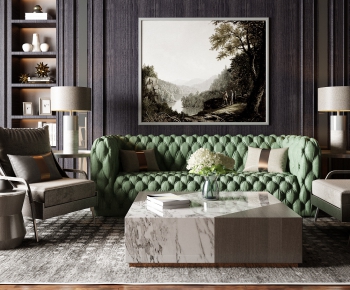 Modern American Style Sofa Combination-ID:565979993