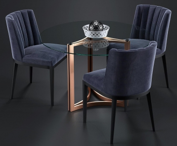 Modern Dining Table And Chairs-ID:703807975