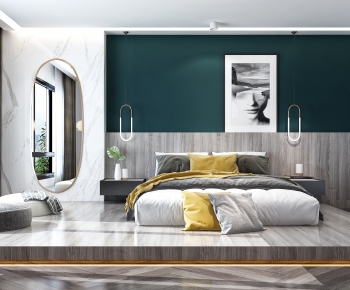 Nordic Style Bedroom-ID:283448381