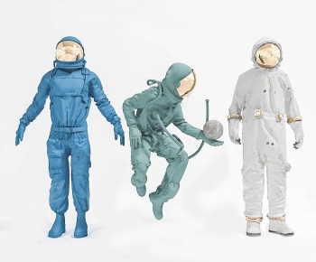 现代太空人雕塑-ID:653004538