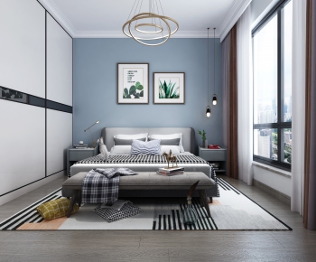 Nordic Style Bedroom-ID:510250428