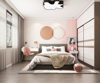 Nordic Style Bedroom-ID:562894523
