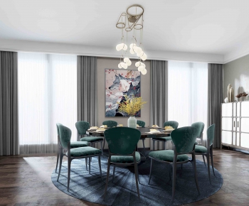 American Style Dining Room-ID:135937537