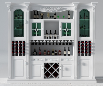 European Style Wine Cabinet-ID:589417414