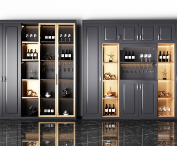 Modern Wine Cabinet-ID:805550442