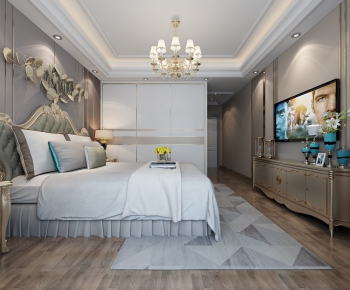 European Style Bedroom-ID:118965937
