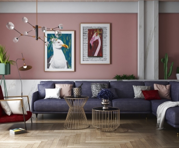 Nordic Style Sofa Combination-ID:622742557