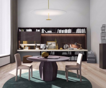 Modern Dining Table And Chairs-ID:372378152