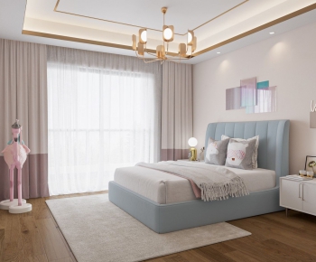 Nordic Style Bedroom-ID:690449622