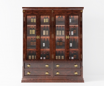 American Style Wine Cabinet-ID:770375944
