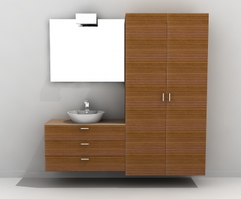 Modern Bathroom Cabinet-ID:357059425