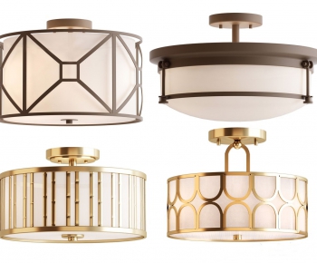 American Style Ceiling Ceiling Lamp-ID:496726333