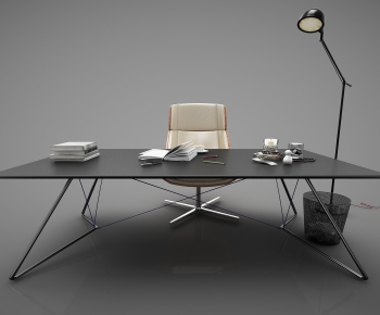 Modern Computer Desk And Chair-ID:747377638
