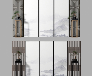 New Chinese Style Partition-ID:908350983