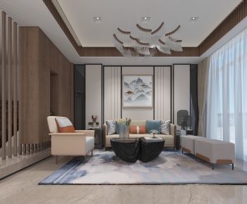 New Chinese Style Reception Room-ID:396256123
