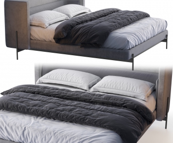 Modern Double Bed-ID:579319394
