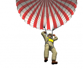 日式跳伞飞行员-ID:426620221