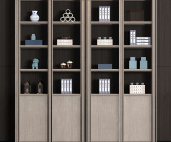 New Chinese Style Bookcase-ID:544123865