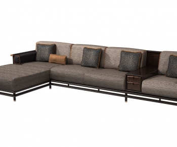 New Chinese Style Corner Sofa-ID:703363395