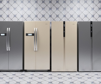 Modern Refrigerator Freezer-ID:299243818
