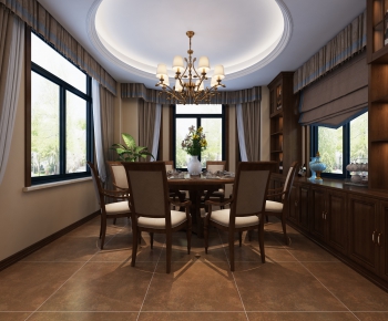 American Style Dining Room-ID:924991822
