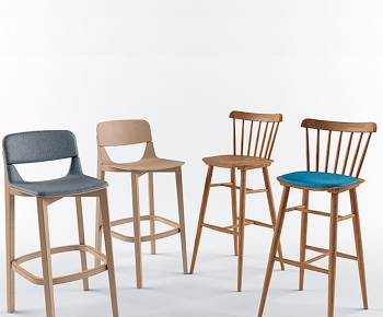 Nordic Style Bar Chair-ID:919289785