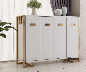 New Chinese Style Shoe Cabinet-ID:345195381