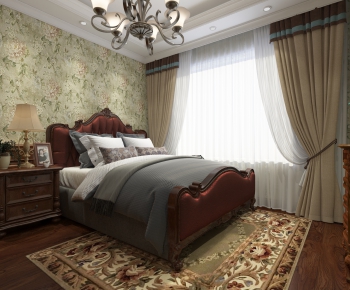 American Style Bedroom-ID:768822521