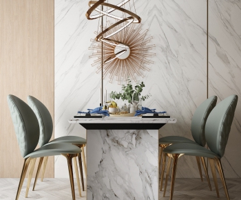 Modern Dining Table And Chairs-ID:778567685