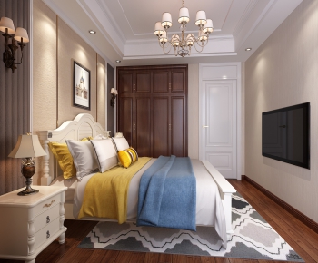 Simple European Style Bedroom-ID:231066787