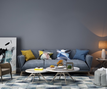 Nordic Style Sofa Combination-ID:749333265