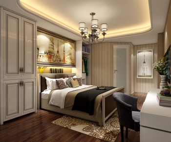 Simple European Style Bedroom-ID:150361593