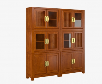 New Chinese Style Bookcase-ID:812245445