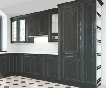 European Style Kitchen Cabinet-ID:356060827