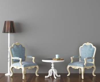 Simple European Style Lounge Chair-ID:298415517