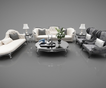 European Style Sofa Combination-ID:597874577
