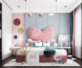 Nordic Style Girl's Room Daughter's Room-ID:953195731