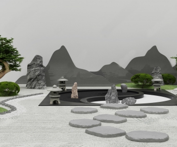 New Chinese Style Garden-ID:263697923