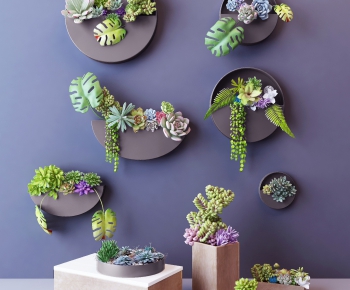 Nordic Style Plant Wall-ID:425358564
