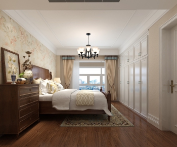 American Style Bedroom-ID:815482617