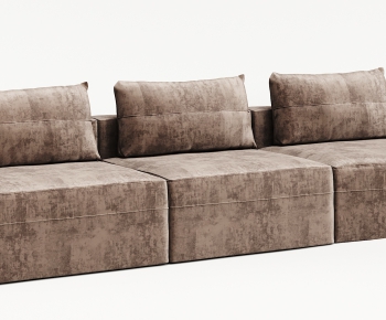 Modern Three-seat Sofa-ID:712470549