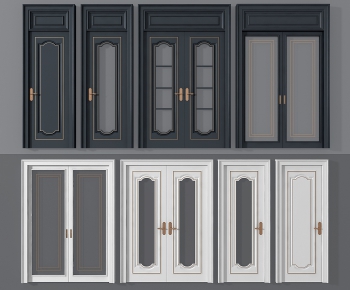 Modern Simple European Style Solid Wood Door-ID:710836976