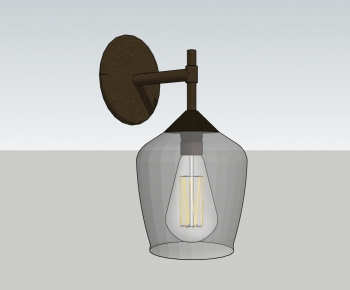 Industrial Style Wall Lamp-ID:595738745