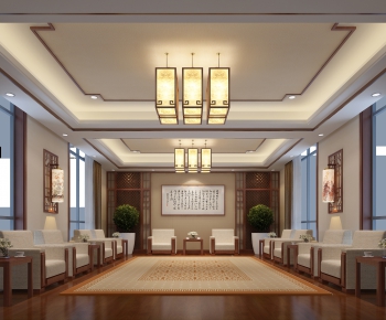 New Chinese Style Reception Room-ID:702490969