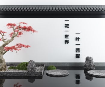 New Chinese Style Garden-ID:728683967