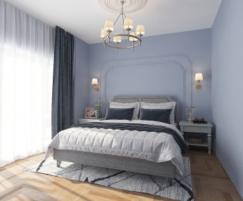 Simple European Style Bedroom-ID:675045661