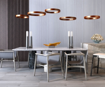 Modern Dining Table And Chairs-ID:139254174