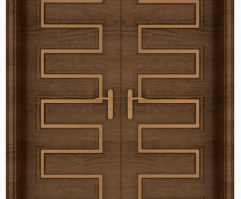New Chinese Style Double Door-ID:603930265
