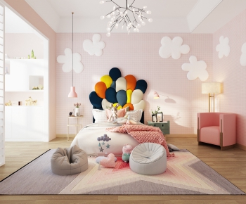 Modern Girl's Room Daughter's Room-ID:213947459